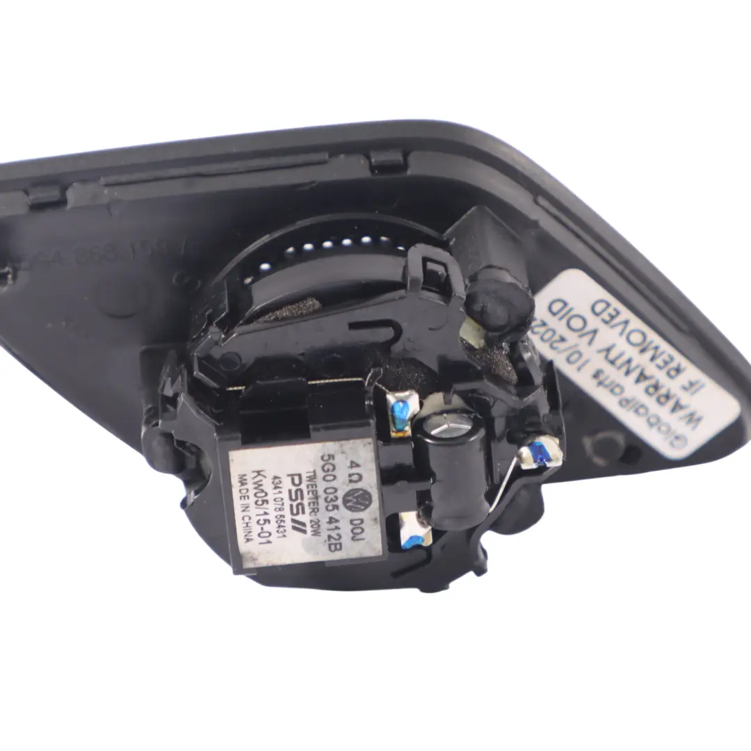 Porta posteriore Tweeter altoparlante destro per VW Volkswagen Golf 7 con numero di parte 5G0035412B VW Volkswagen Golf 7 Porta posteriore Tweeter altoparlante destro - SKU 5G0035412B - Numero di parte 5G0035412B