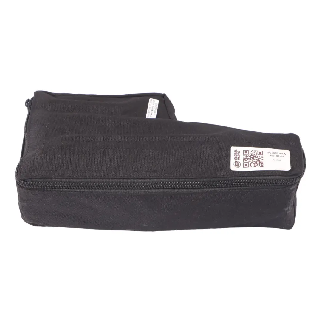 Compresor Neumáticos Bolsa Set Reparación Destornillador para Audi Q2 GA con número de pieza 5G0601705A Audi Q2 GA Compresor Neumáticos Bolsa Set Reparación Destornillador - SKU 5G0601705A - Número de pieza 5G0601705A