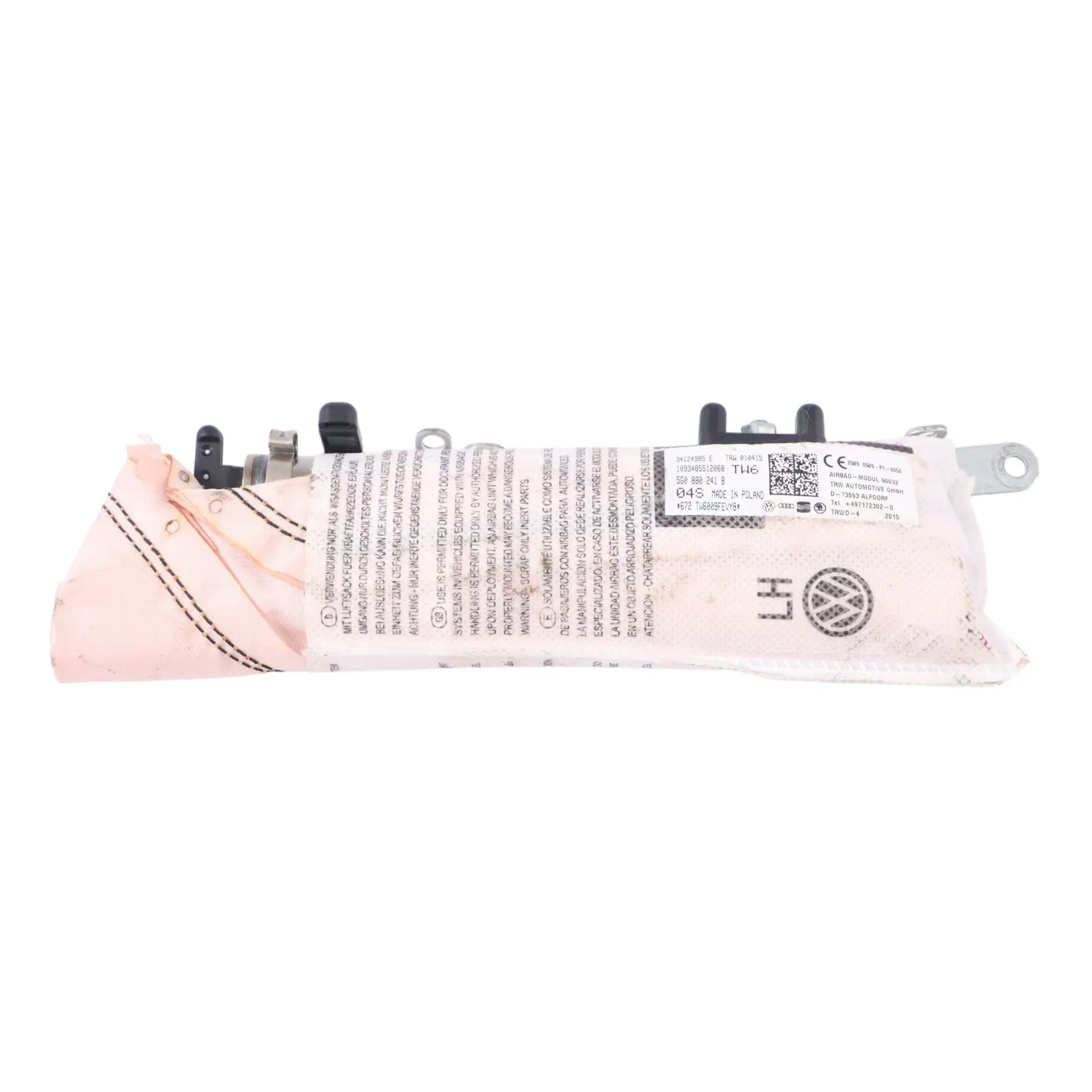 VW Volkswagen Golf 7 Modulo aria anteriore SRS sinistro 5G0880241B