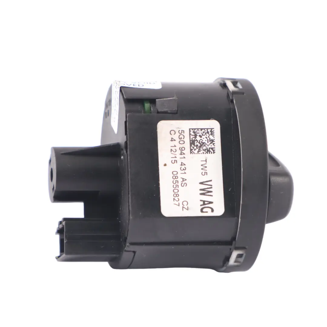 VW Volkswagen Golf 7 5G Przełącznik Włącznik Świateł - SKU 5G0941431BG - Numer Części 5G0941431BG