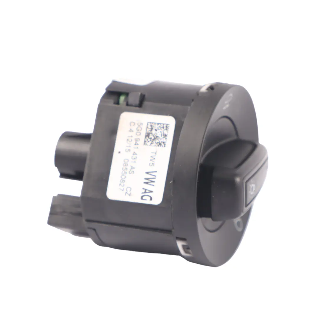 5G Panel control interruptor faro delantero para VW Volkswagen Golf 7 con número de pieza 5G0941431BG VW Volkswagen Golf 7 5G Panel control interruptor faro delantero - SKU 5G0941431BG - Número de pieza 5G0941431BG