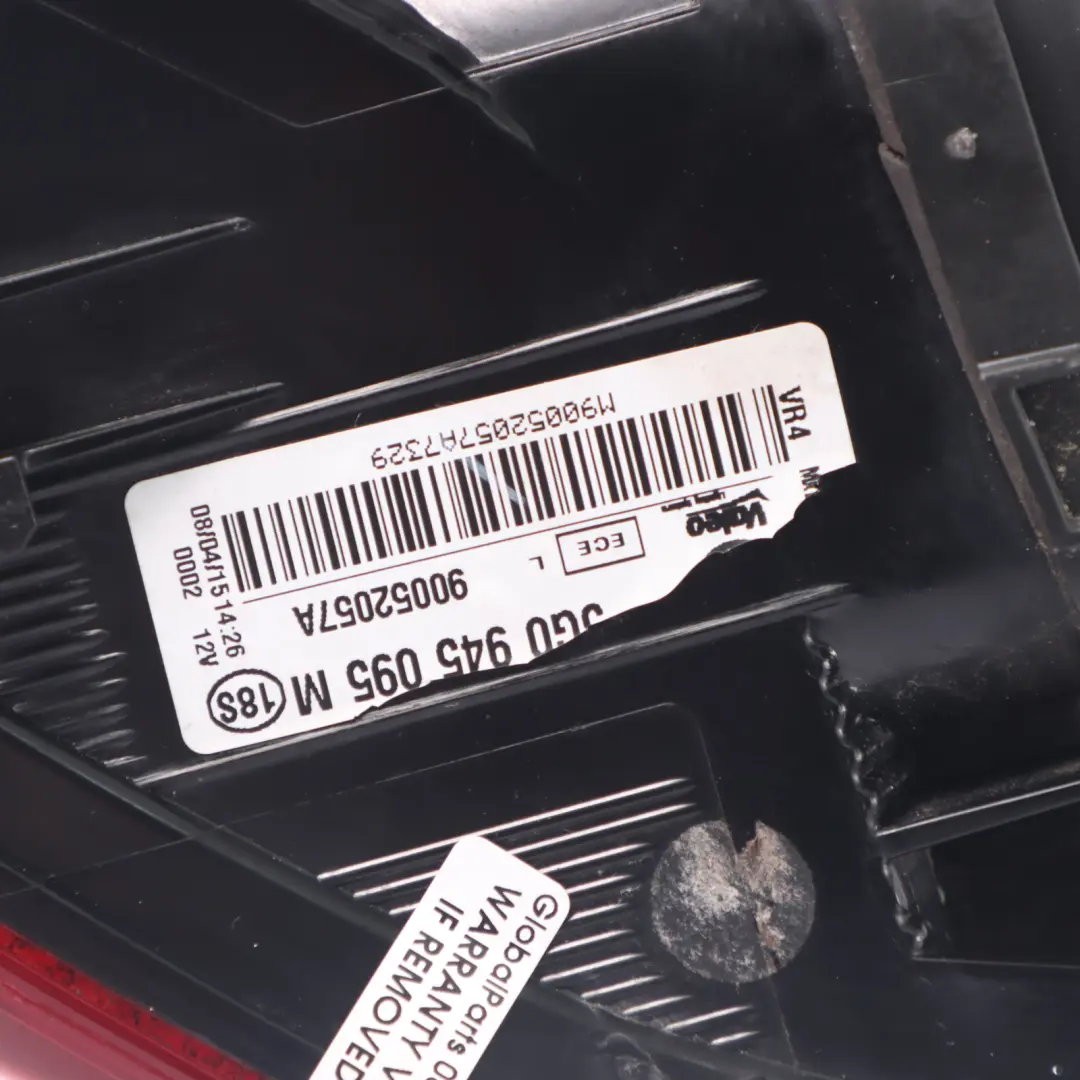 Feu arrière gauche pour VW Volkswagen Golf 7 à propos du numéro de pièce 5G0945095M VW Volkswagen Golf 7 Feu arrière gauche - SKU 5G0945095M-1 - Numéro de pièce 5G0945095M