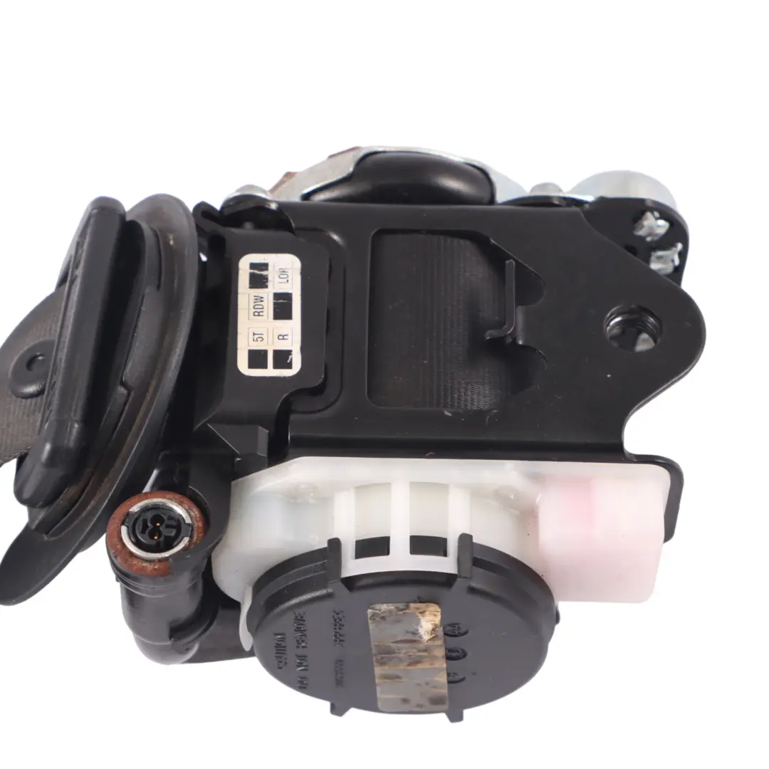 VW Volkswagen Golf 7 5G Ceinture de sécurité avant droite noire - SKU 5G4857706B - Numéro de pièce 5G4857706B