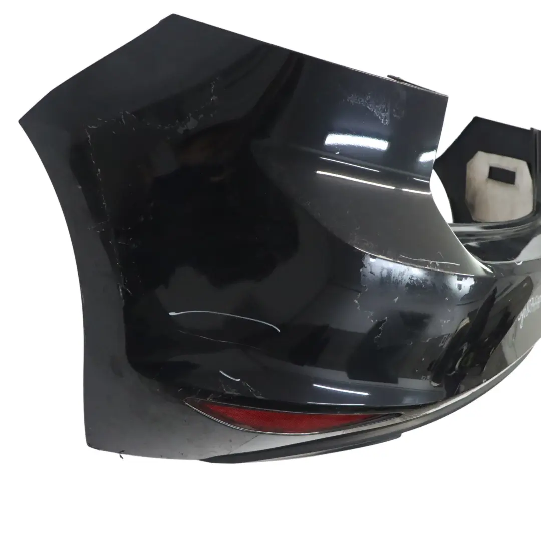 Volkswagen VW Golf Mk7 Bumper Rear Trim Panel Cover Deep Black - C9X - SKU 5G6807417AP-DBL - Part number 5G6807417AP