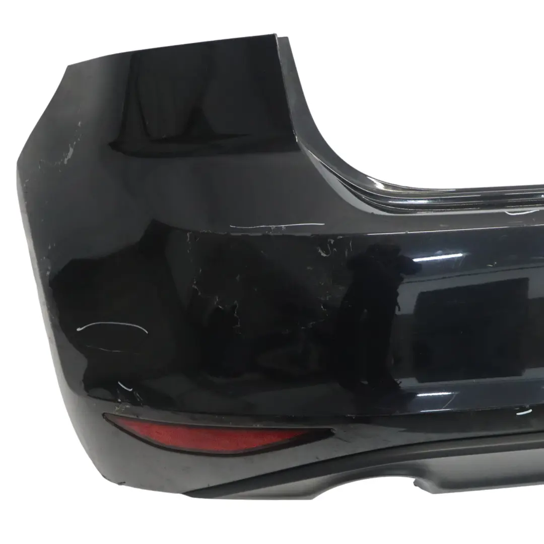 Volkswagen VW Golf Mk7 Bumper Rear Trim Panel Cover Deep Black - C9X - SKU 5G6807417AP-DBL - Part number 5G6807417AP