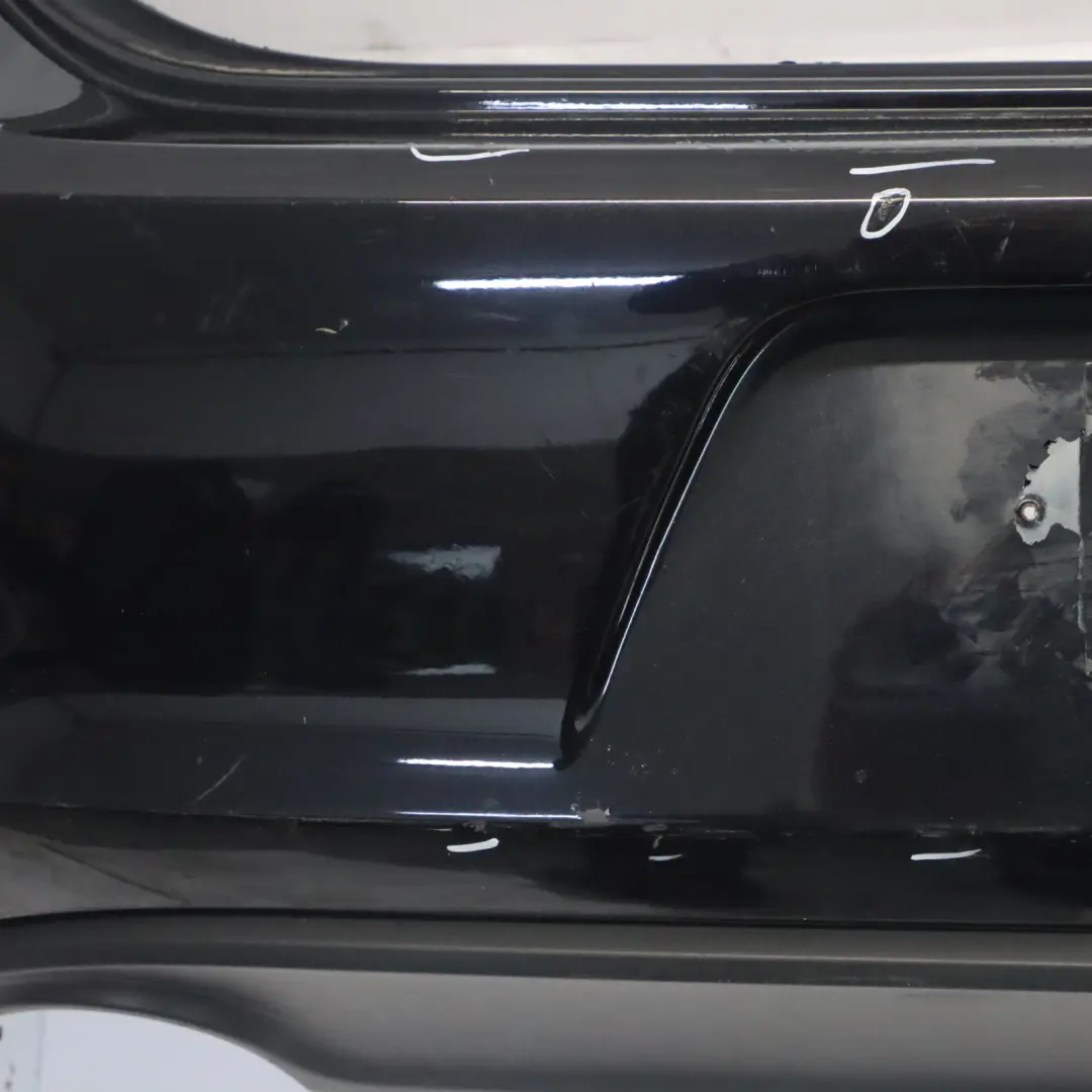Volkswagen VW Golf Mk7 Bumper Rear Trim Panel Cover Deep Black - C9X - SKU 5G6807417AP-DBL - Part number 5G6807417AP