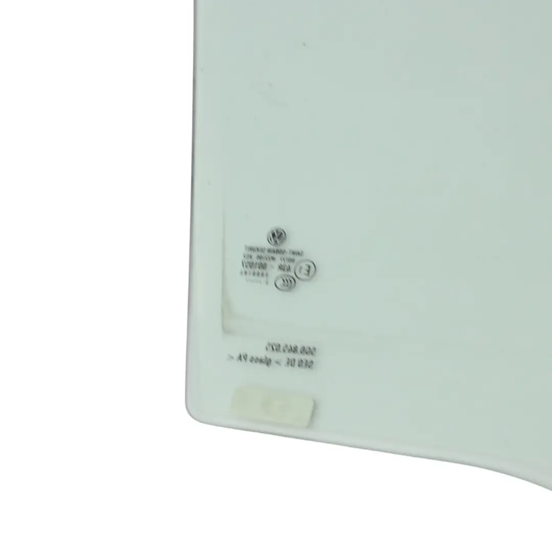 Volkswagen Golf 5G Door Window Glass Rear Left N/S Green AS2 - SKU 5G6845025 - Part number 5G6845025