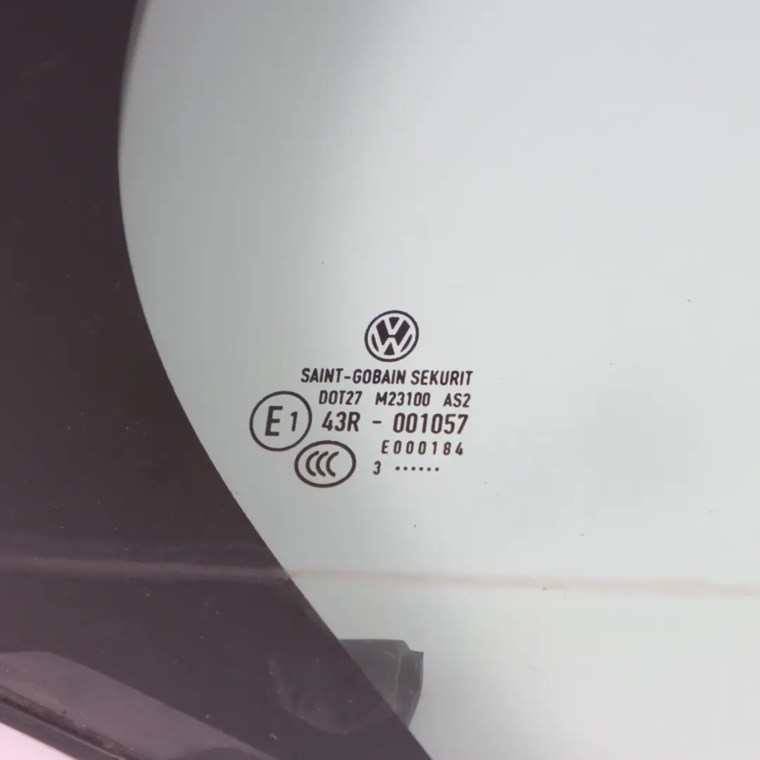 Volkswagen Golf 5G Window Glass Door Rear Right O/S Side Quarter AS2 - SKU 5G6845214B - Part number 5G6845214B