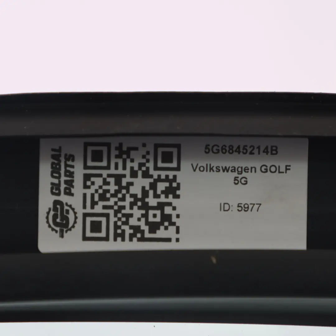 Volkswagen Golf 5G Window Glass Door Rear Right O/S Side Quarter AS2 - SKU 5G6845214B - Part number 5G6845214B