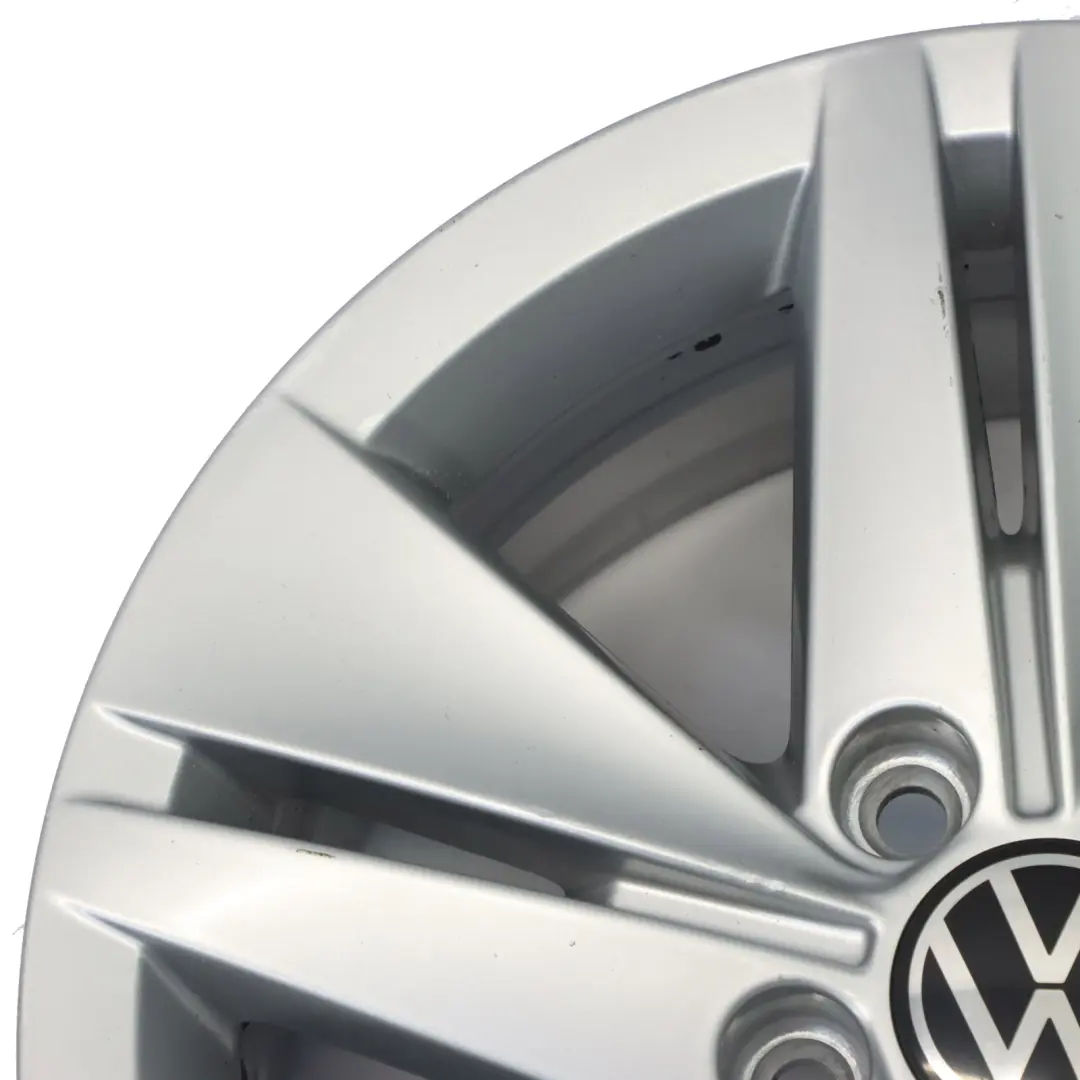 VW Volkswagen Golf Mk8 Silver Wheel Alloy Rim 16" ET:48 7J - SKU 5H0601025-1 - Part number 5H0601025