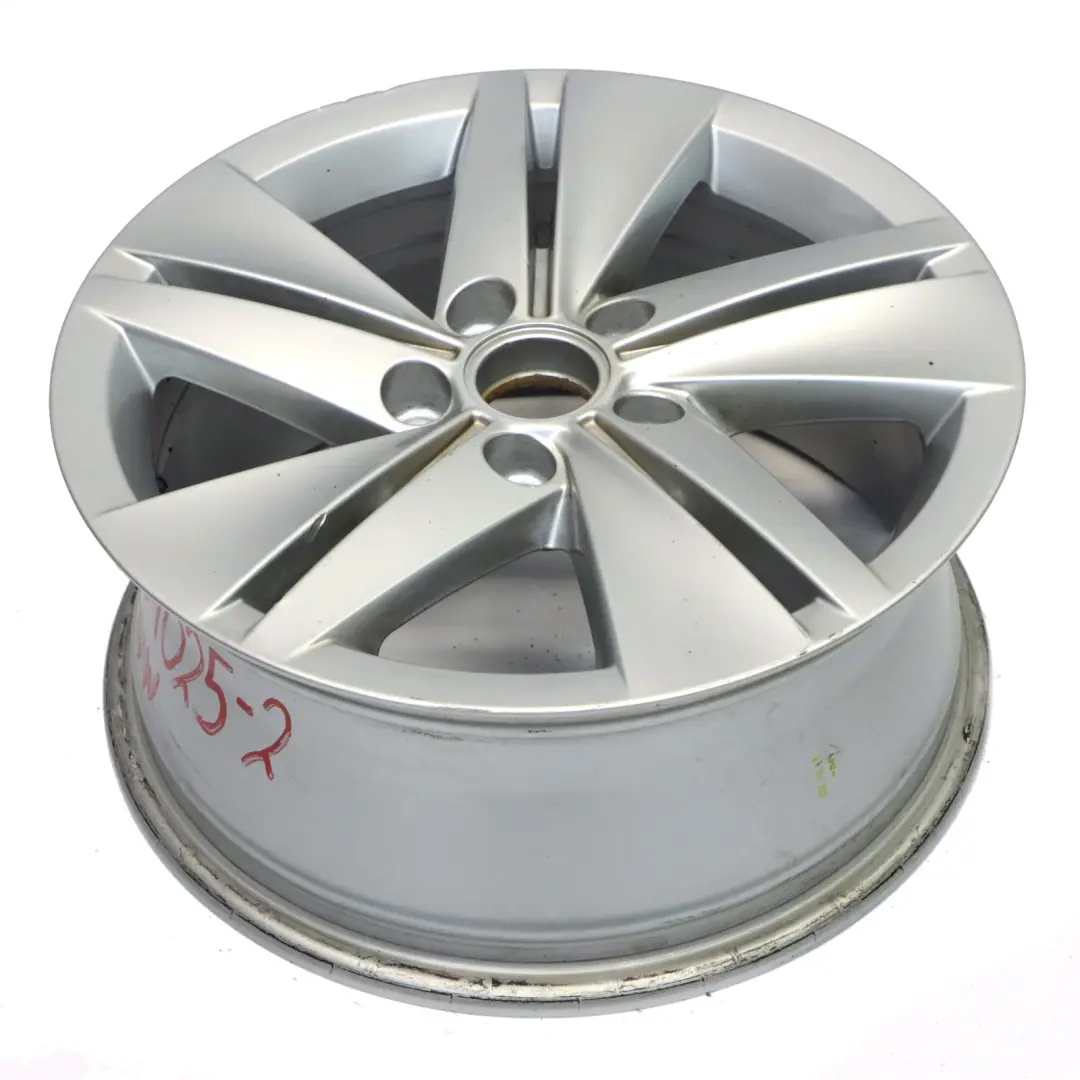 VW Volkswagen Golf Mk8 Argent Jante Alliage 16" ET:48 7J - SKU 5H0601025-2 - Numéro de pièce 5H0601025