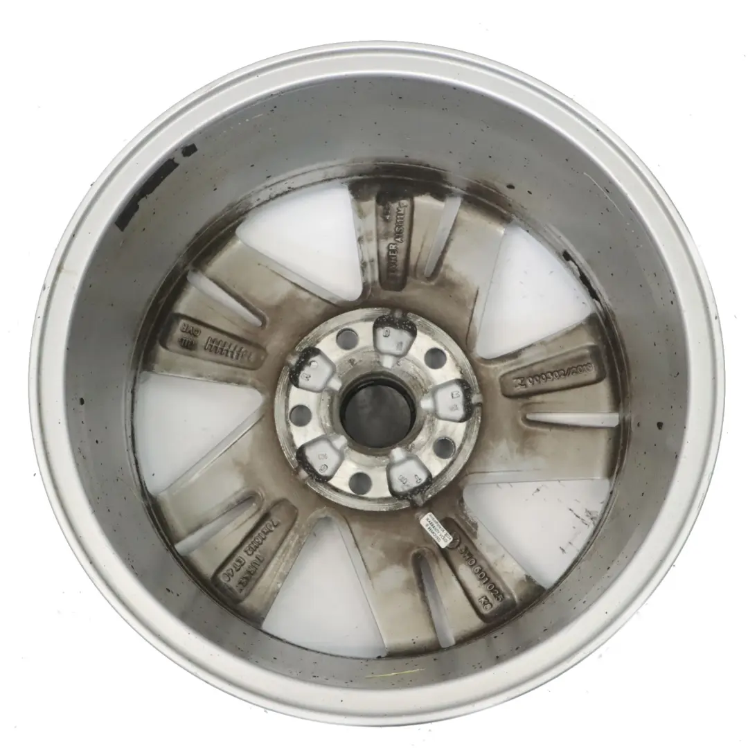 VW Volkswagen Golf Mk8 Silver Wheel Alloy Rim 16" ET:48 7J - SKU 5H0601025-3 - Part number 5H0601025