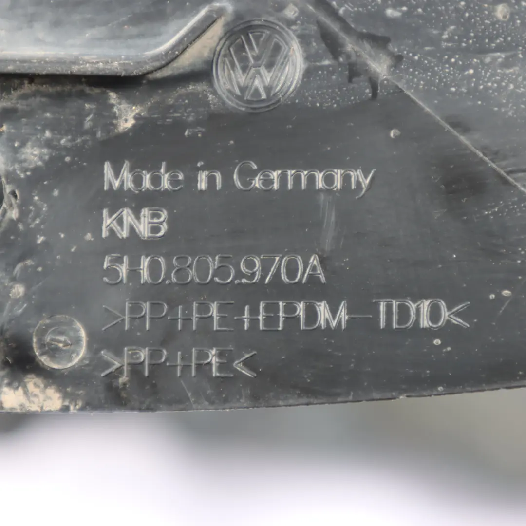 Mk8 CD1 Wheel Arch Front Left N/S Liner to Volkswagen Golf with Part number 5H0805970A Volkswagen Golf Mk8 CD1 Wheel Arch Front Left N/S Liner - SKU 5H0805970A - Part number 5H0805970A