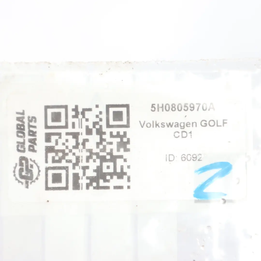 Mk8 CD1 Wheel Arch Front Left N/S Liner to Volkswagen Golf with Part number 5H0805970A Volkswagen Golf Mk8 CD1 Wheel Arch Front Left N/S Liner - SKU 5H0805970A - Part number 5H0805970A