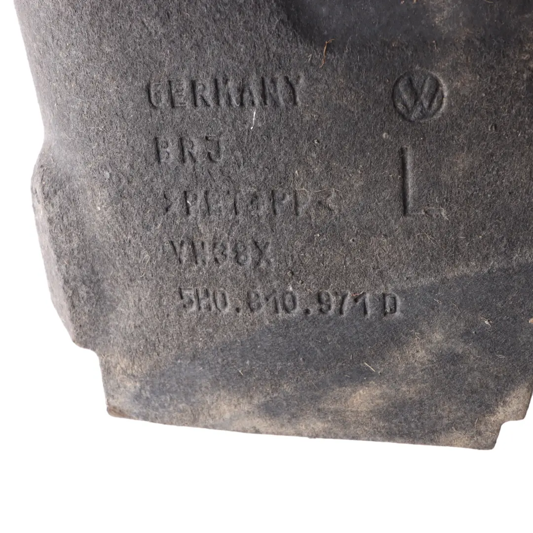 Mk8 Wheel Arch Liner Cover Rear Left N/S to Volkswagen Golf with Part number 5H0810971D Volkswagen Golf Mk8 Wheel Arch Liner Cover Rear Left N/S - SKU 5H0810971D - Part number 5H0810971D