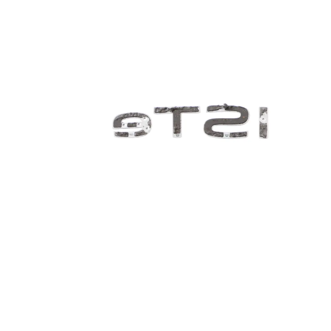 Boot Lid Hatch Tailgate eTSI Lettering Badge Emblem to VW Golf 8 Rear with Part number 5H0853675L VW Golf 8 Rear Boot Lid Hatch Tailgate eTSI Lettering Badge Emblem - SKU 5H0853675L - Part number 5H0853675L