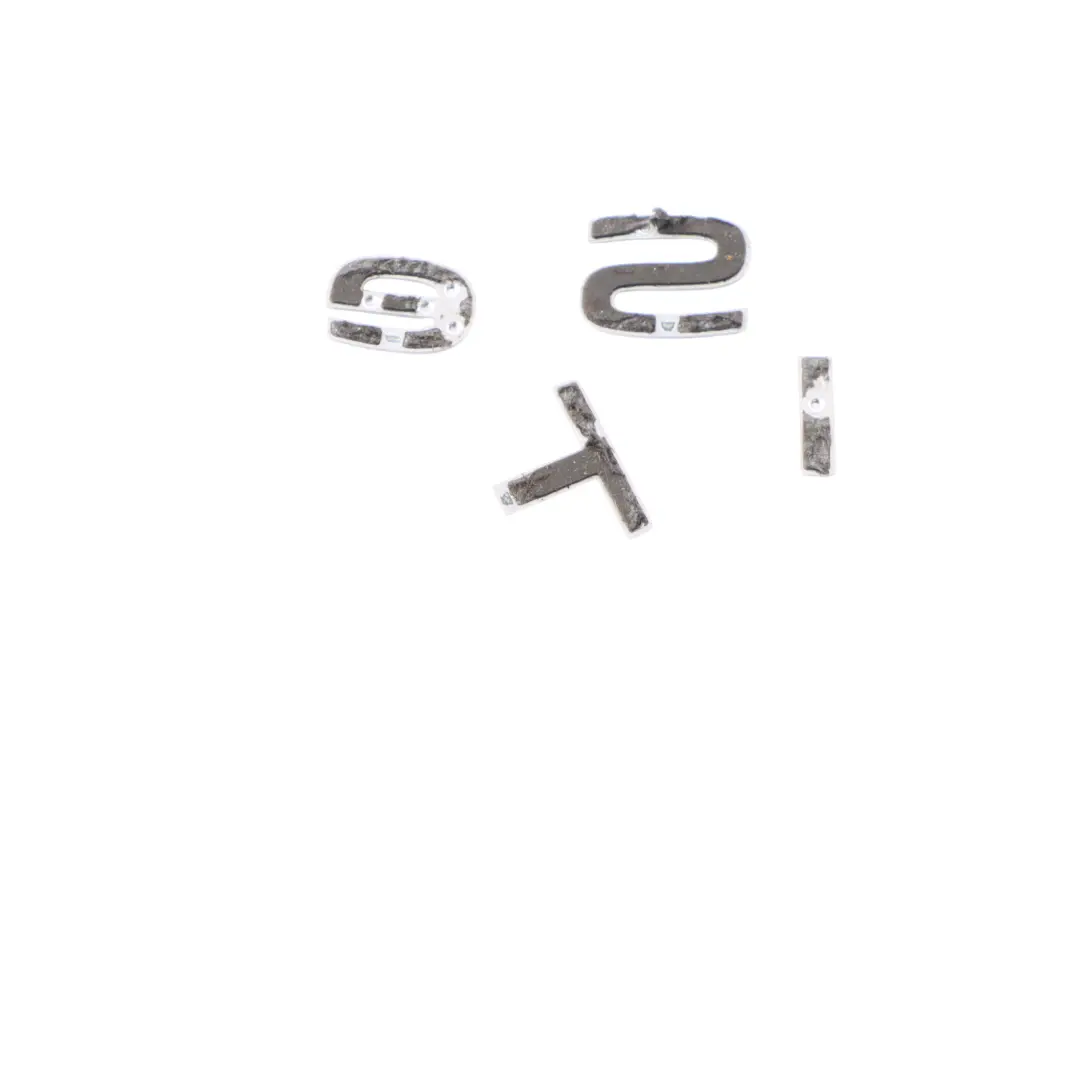 Boot Lid Hatch Tailgate eTSI Lettering Badge Emblem to VW Golf 8 Rear with Part number 5H0853675L VW Golf 8 Rear Boot Lid Hatch Tailgate eTSI Lettering Badge Emblem - SKU 5H0853675L - Part number 5H0853675L