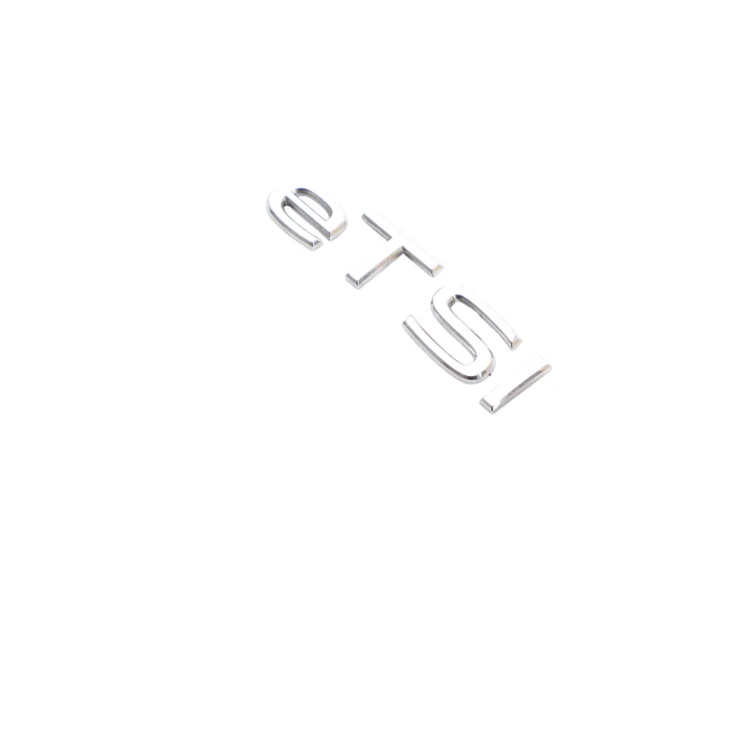 Boot Lid Hatch Tailgate eTSI Lettering Badge Emblem to VW Golf 8 Rear with Part number 5H0853675L VW Golf 8 Rear Boot Lid Hatch Tailgate eTSI Lettering Badge Emblem - SKU 5H0853675L - Part number 5H0853675L