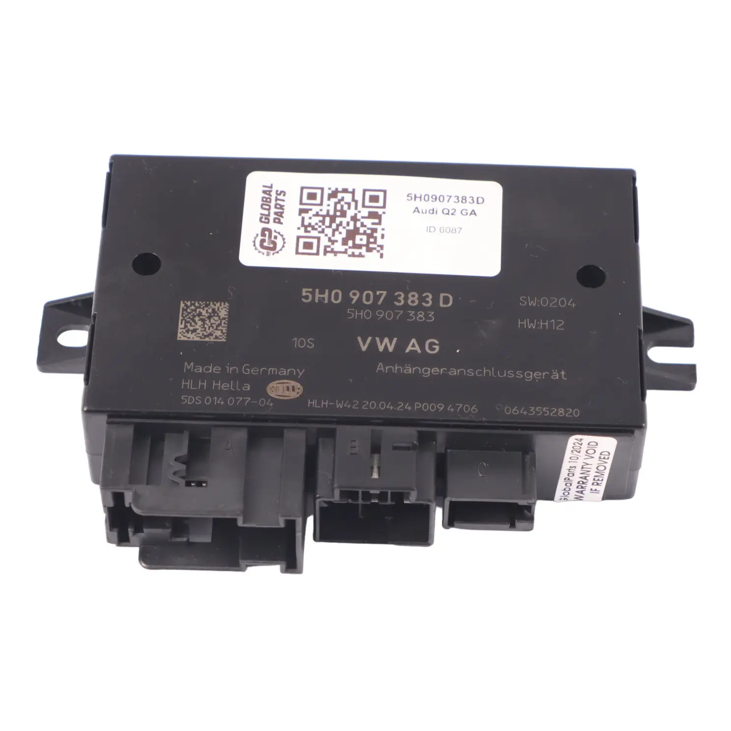 Unidad control módulo gancho remolque enganche remolque Audi Q2 GA 5H0907383D