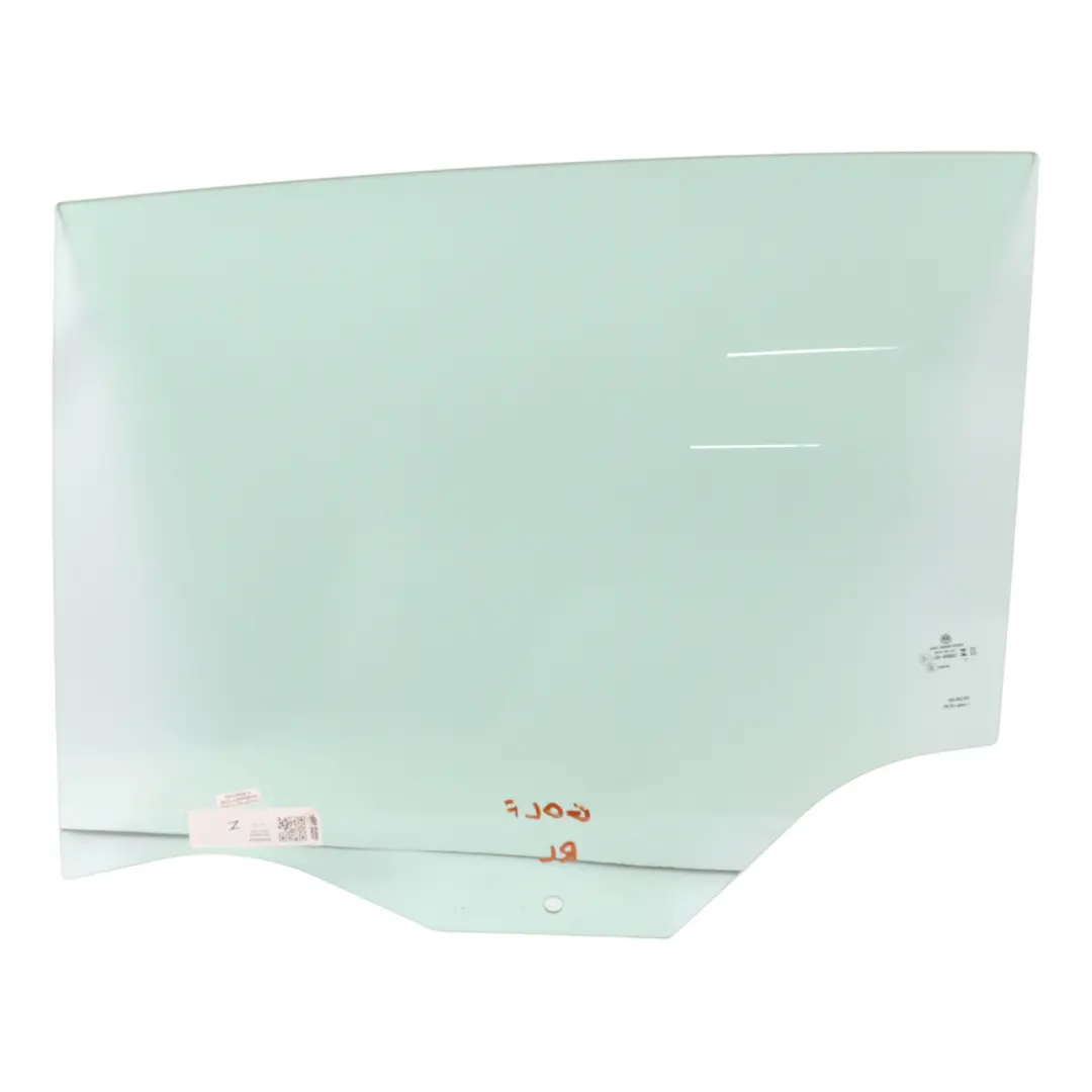 Door Window Glass Left N/S AS2 to VW Volkswagen Golf 8 Rear with Part number 5H4845025 VW Volkswagen Golf 8 Rear Door Window Glass Left N/S AS2 - SKU 5H4845025 - Part number 5H4845025