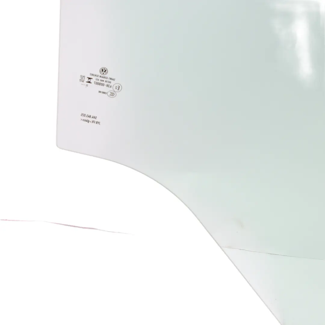 Door Window Glass Left N/S AS2 to VW Volkswagen Golf 8 Rear with Part number 5H4845025 VW Volkswagen Golf 8 Rear Door Window Glass Left N/S AS2 - SKU 5H4845025 - Part number 5H4845025