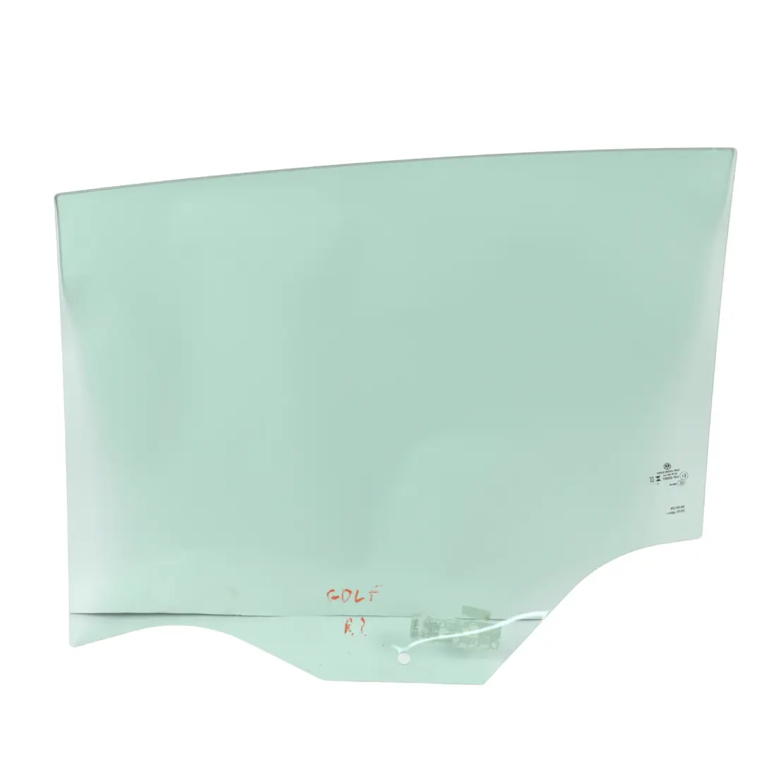 Door Window Glass Right O/S AS2 A to VW Volkswagen Golf 8 Rear with Part number 5H4845026 VW Volkswagen Golf 8 Rear Door Window Glass Right O/S AS2 A - SKU 5H4845026 - Part number 5H4845026