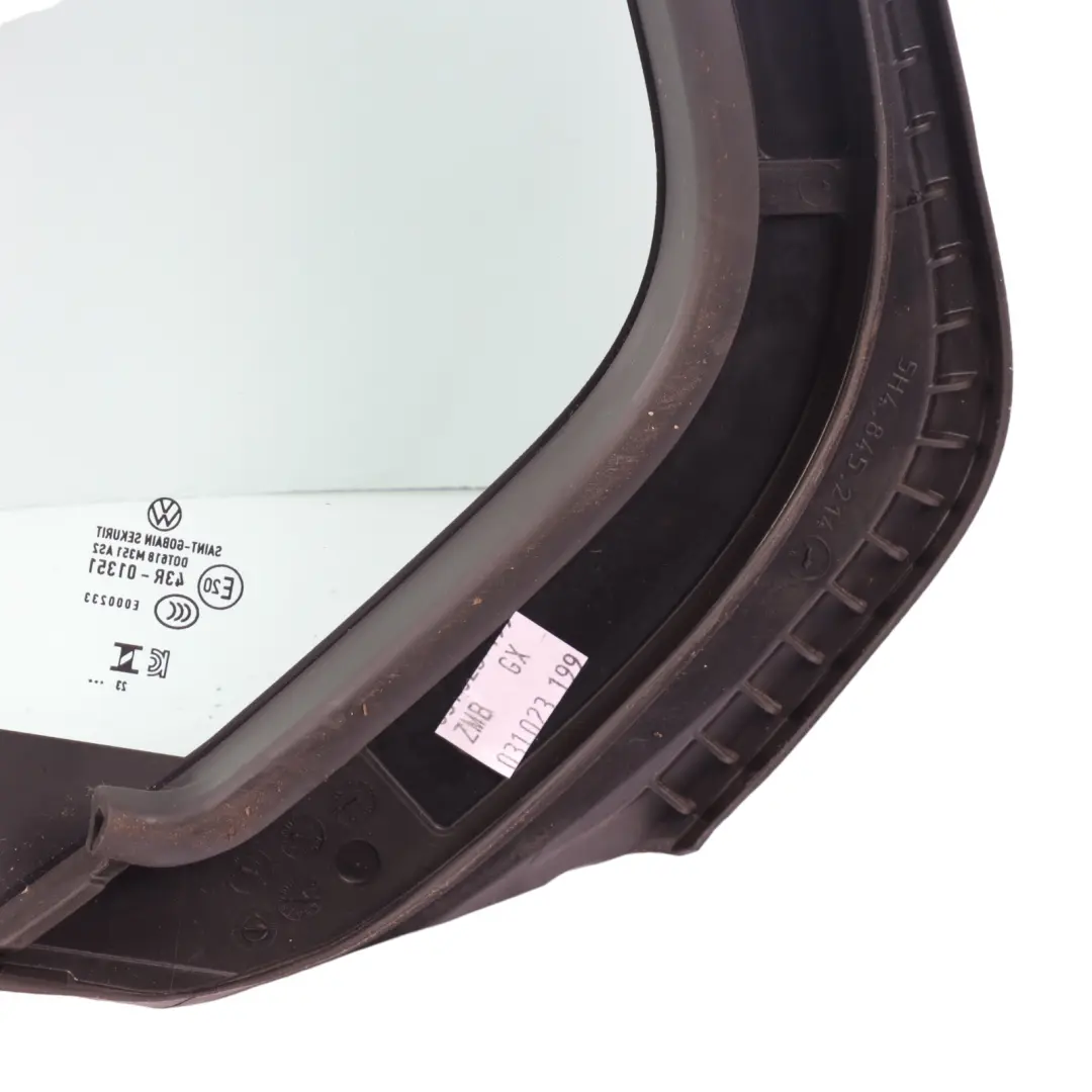 VW Volkswagen Golf 8 Rear Window Glass Quarter Right O/S AS2 - SKU 5H4845214F - Part number 5H4845214F