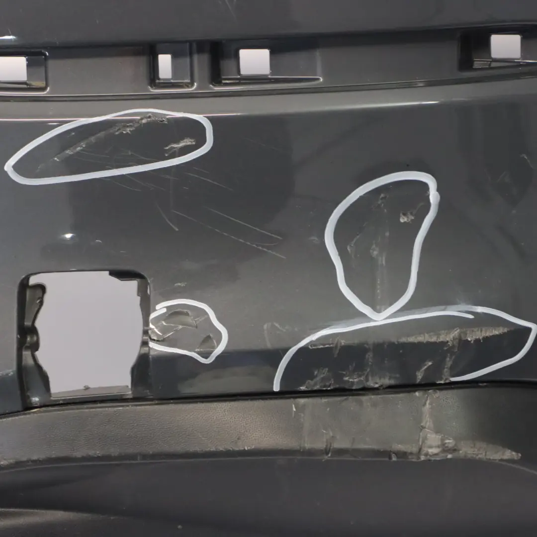 Mk8 Bumper Rear Trim Panel Cover Dolphin Grey - C7Q to Volkswagen VW Golf with Part number 5H6807417P Volkswagen VW Golf Mk8 Bumper Rear Trim Panel Cover Dolphin Grey - C7Q - SKU 5H6807417P-DOG - Part number 5H6807417P