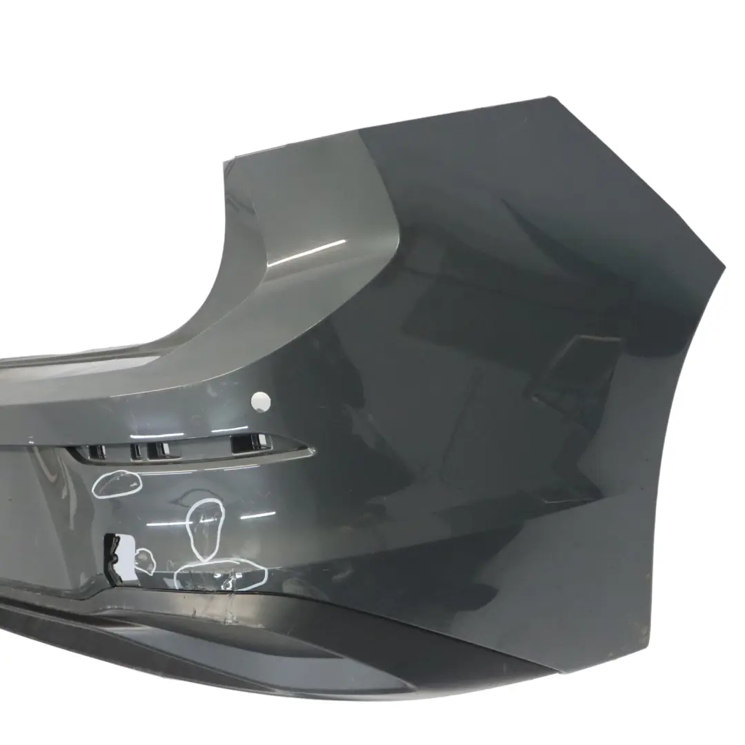 Volkswagen VW Golf Mk8 Bumper Rear Trim Panel Cover Dolphin Grey - C7Q - SKU 5H6807417P-DOG - Part number 5H6807417P