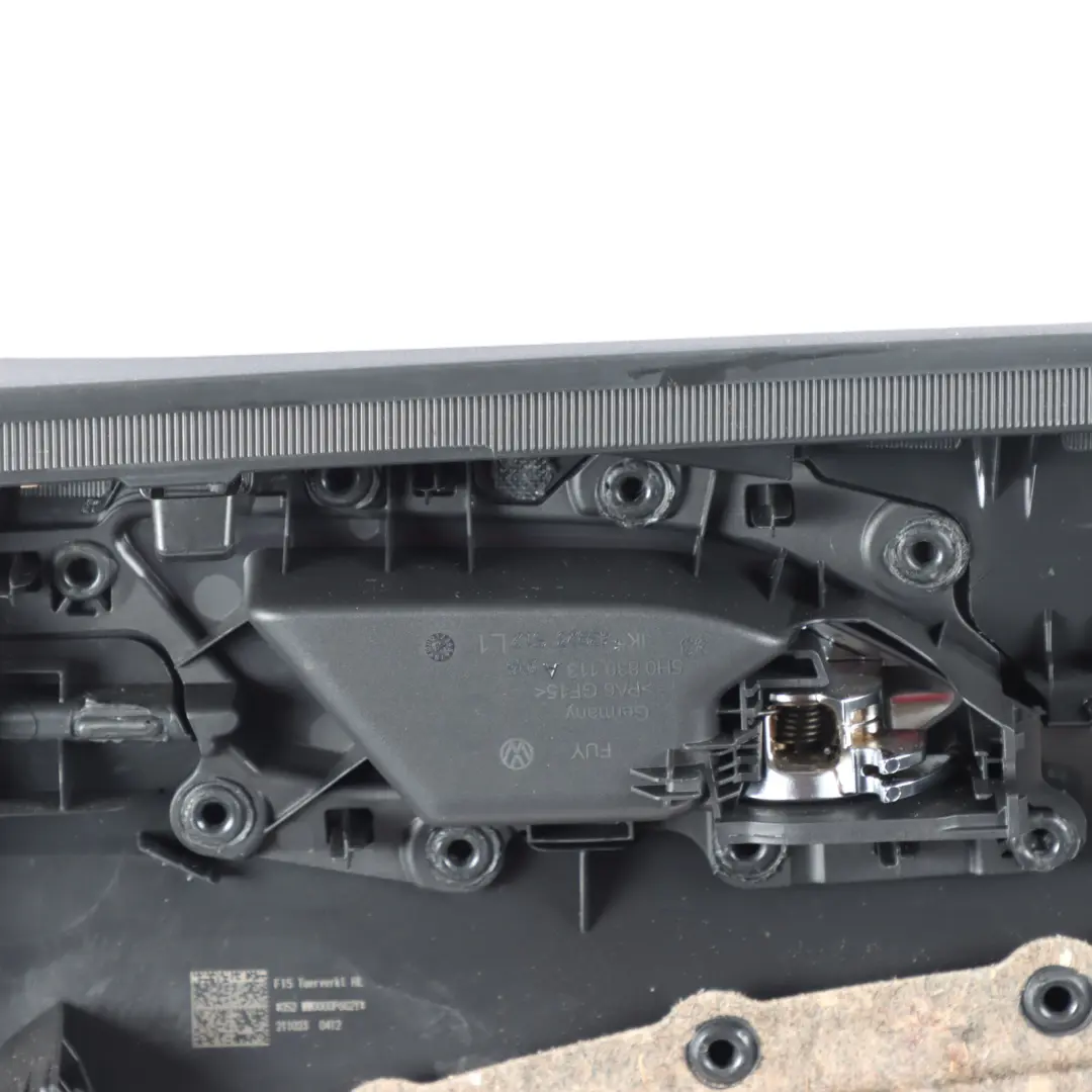 Mk8 CD1 Door Card Rear Left N/S Trim Panel Cover to VW Volkswagen Golf with Part number 5H6867209BA VW Volkswagen Golf Mk8 CD1 Door Card Rear Left N/S Trim Panel Cover - SKU 5H6867209BA - Part number 5H6867209BA