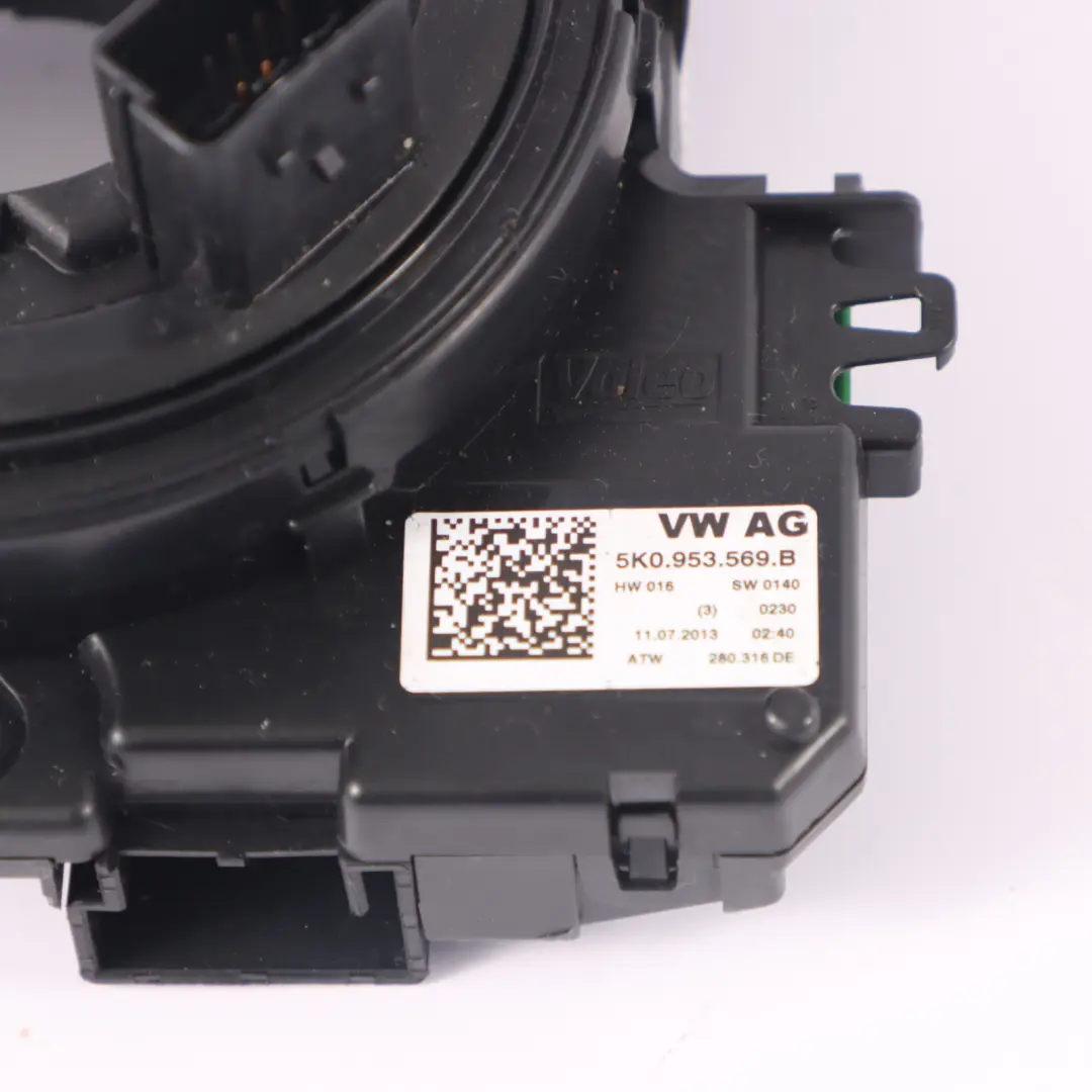 Steering Wheel Ring Clock Slip Squib Unit D to Audi Q3 8U with Part number 5K0953569B Audi Q3 8U Steering Wheel Ring Clock Slip Squib Unit D - SKU 5K0953569B - Part number 5K0953569B