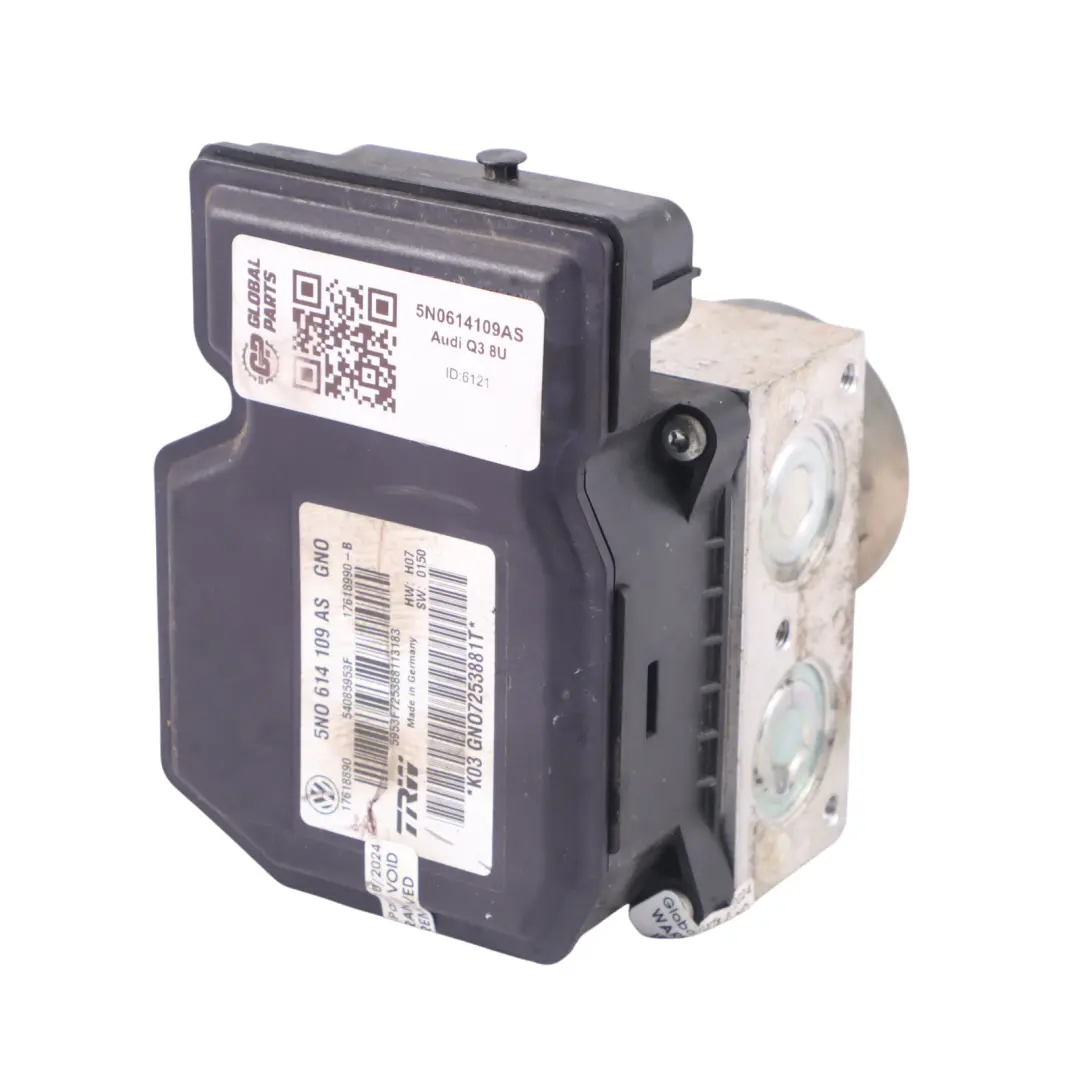 Audi Q3 8U 2.0 TDI ABS Pump Control Module Hydraulic Unit ECU - SKU 5N0614109AS - Part number 5N0614109AS
