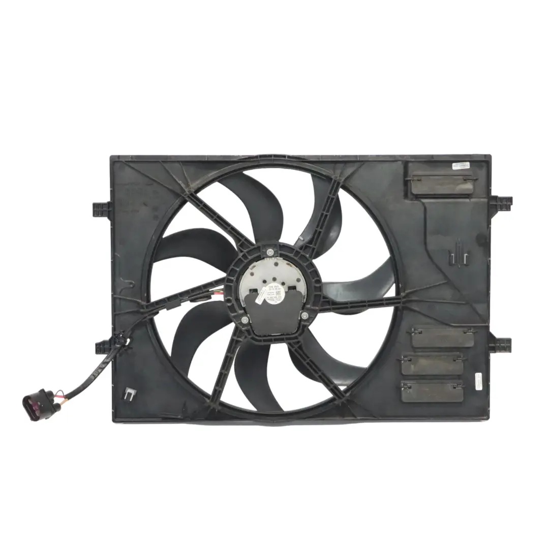 Volkswagen Golf 5G Ventilador radiador Unidad soplado refrigerador - SKU 5Q0121205 - Número de pieza 5Q0121205
