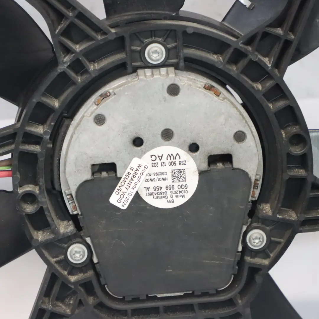 Volkswagen Golf 5G Ventilateur Refroidissement moteur Ventilateur - SKU 5Q0121205 - Numéro de pièce 5Q0121205