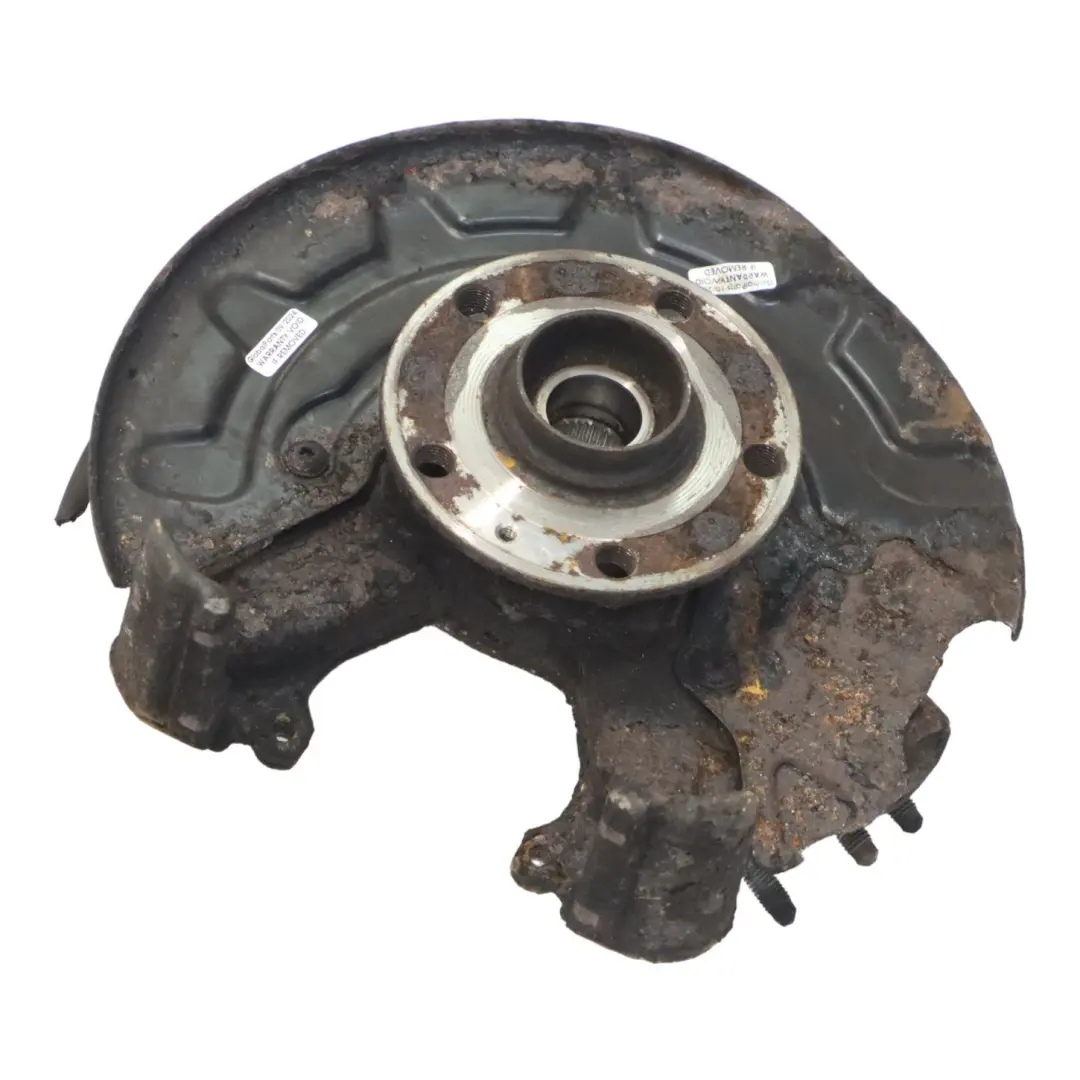 Support de moyeu de roue avant gauche pour Volkswagen Golf Mk7 à propos du numéro de pièce 5Q0407255P Volkswagen Golf Mk7 Support de moyeu de roue avant gauche - SKU 5Q0407255P - Numéro de pièce 5Q0407255P