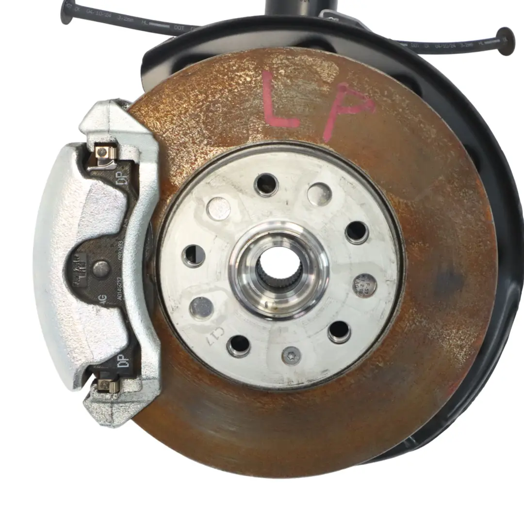 Audi Q2 GA 1.5 TSI Suspension Jambes Avant Gauche Moyeu du porte-roue - SKU 5Q0413031KA-1 - Numéro de pièce 5Q0413031KA