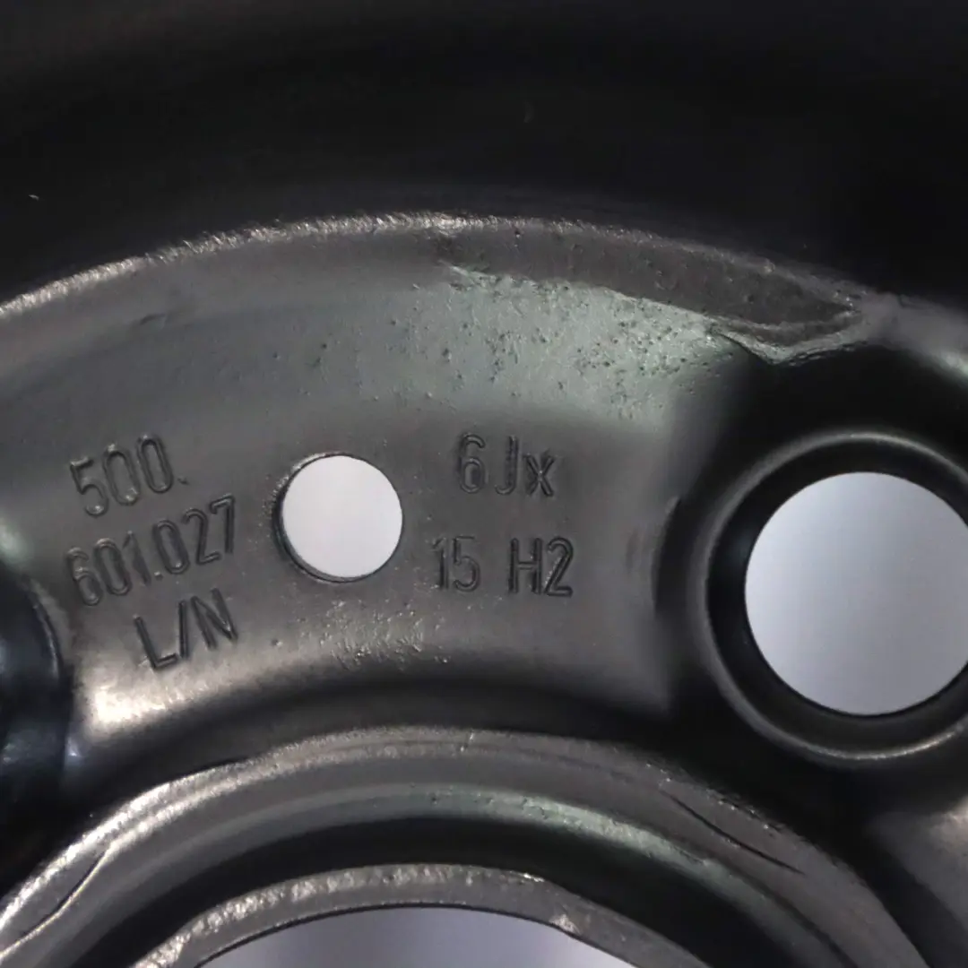 Steel Rim Wheel 15" 6J ET:43 to VW Volkswagen Golf Mk7 Black with Part number 5Q0601027L VW Volkswagen Golf Mk7 Black Steel Rim Wheel 15" 6J ET:43 - SKU 5Q0601027L - Part number 5Q0601027L