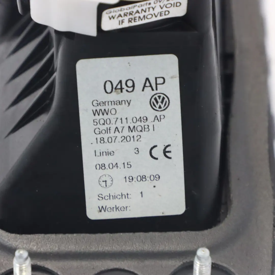 Gangwahlhebel Gestänge Schalthebel 5 Gang manuell für VW Golf 7 mit Teilenummer 5Q0711049 VW Golf 7 Gangwahlhebel Gestänge Schalthebel 5 Gang manuell - SKU 5Q0711049 - Teilenummer 5Q0711049