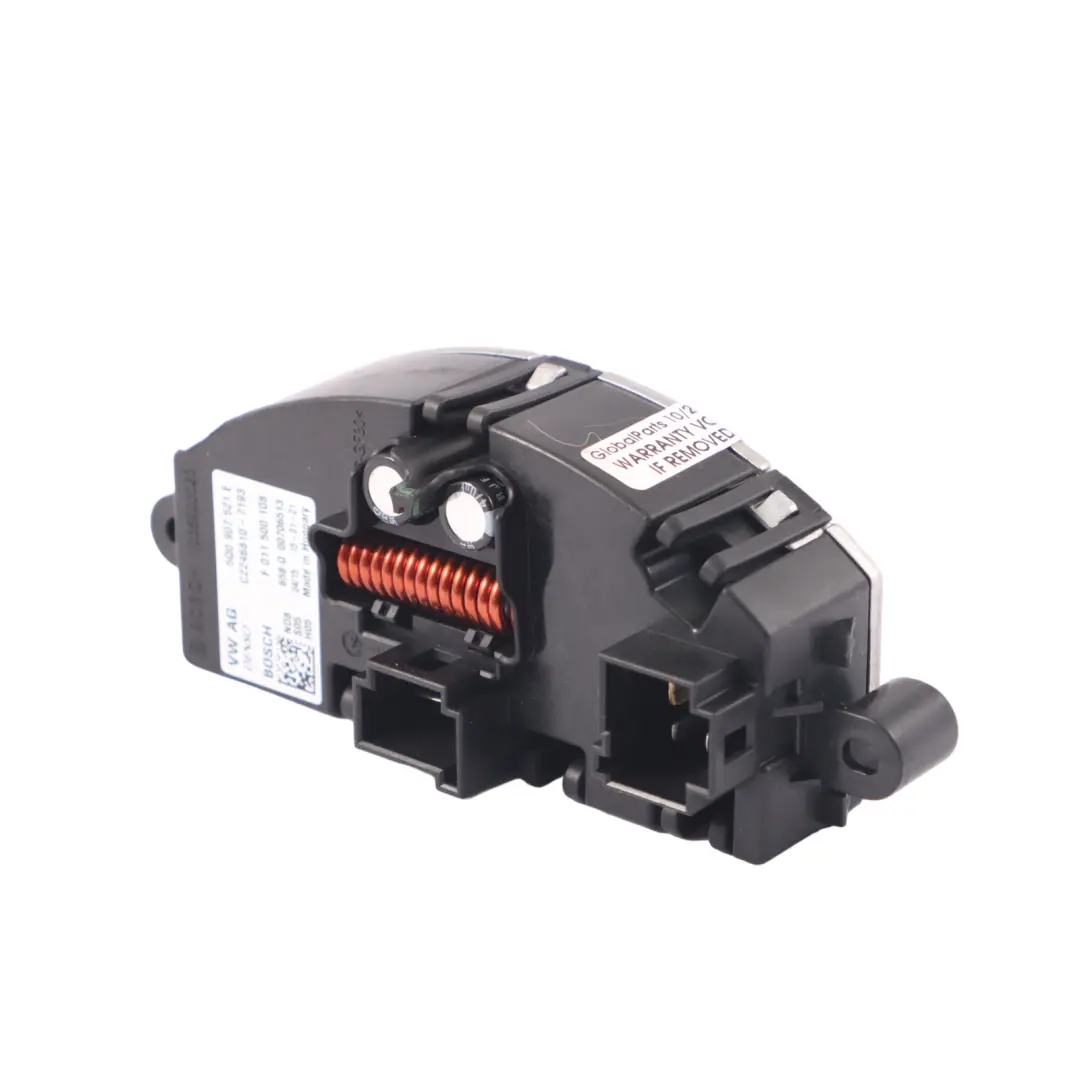 VW Golf 7 1.6 TDI Rezystor Regulator Dmuchawy Nagrzewnicy - SKU 5Q0907521E - Numer Części 5Q0907521E