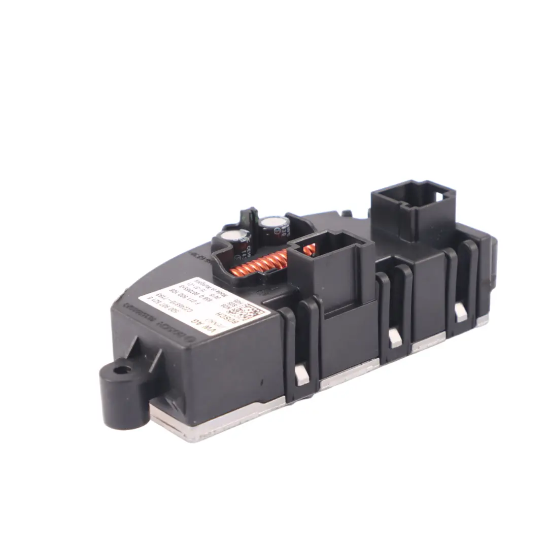VW Volkswagen Golf 7 1.6 TDI Resistencia motor ventilador calefactor - SKU 5Q0907521E - Número de pieza 5Q0907521E
