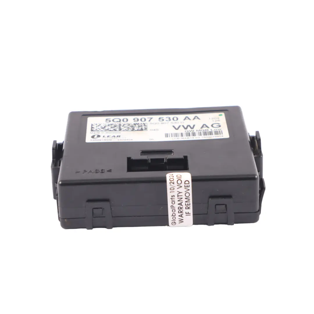 Gateway Unidad de Control Módulo 5Q0907530AA para Volkswagen Golf Mk7 con número de pieza 5Q0907530AC Volkswagen Golf Mk7 Gateway Unidad de Control Módulo 5Q0907530AA - SKU 5Q0907530AC - Número de pieza 5Q0907530AC