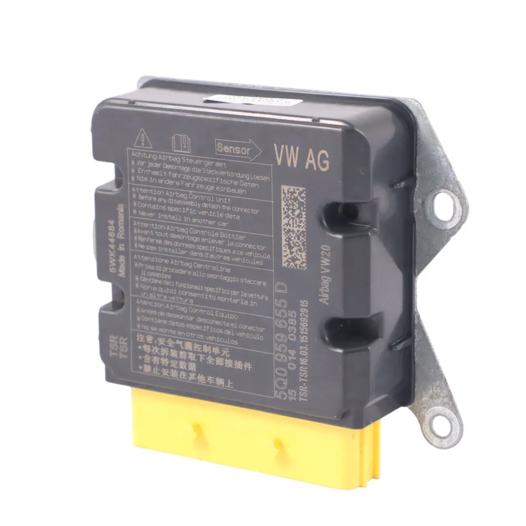 Unité de contrôle du module d'air ECU 5Q0959655M pour Volkswagen Golf Mk7 à propos du numéro de pièce 5Q0959655D Volkswagen Golf Mk7 Unité de contrôle du module d'air ECU 5Q0959655M - SKU 5Q0959655D - Numéro de pièce 5Q0959655D