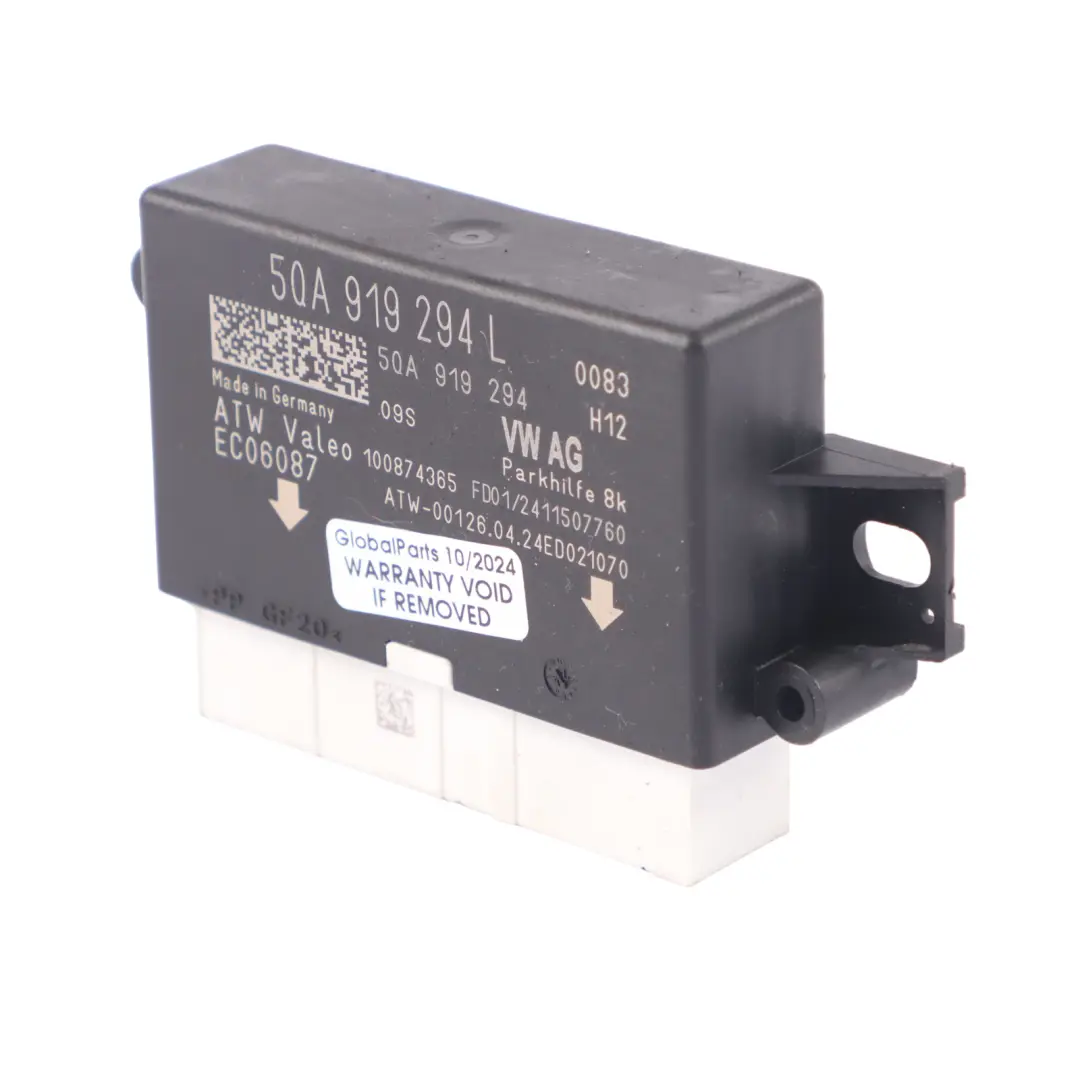 Parking Assist PDC Distance Control Unit Module to Audi Q2 GA Park with Part number 5QA919294L Audi Q2 GA Park Parking Assist PDC Distance Control Unit Module - SKU 5QA919294L - Part number 5QA919294L
