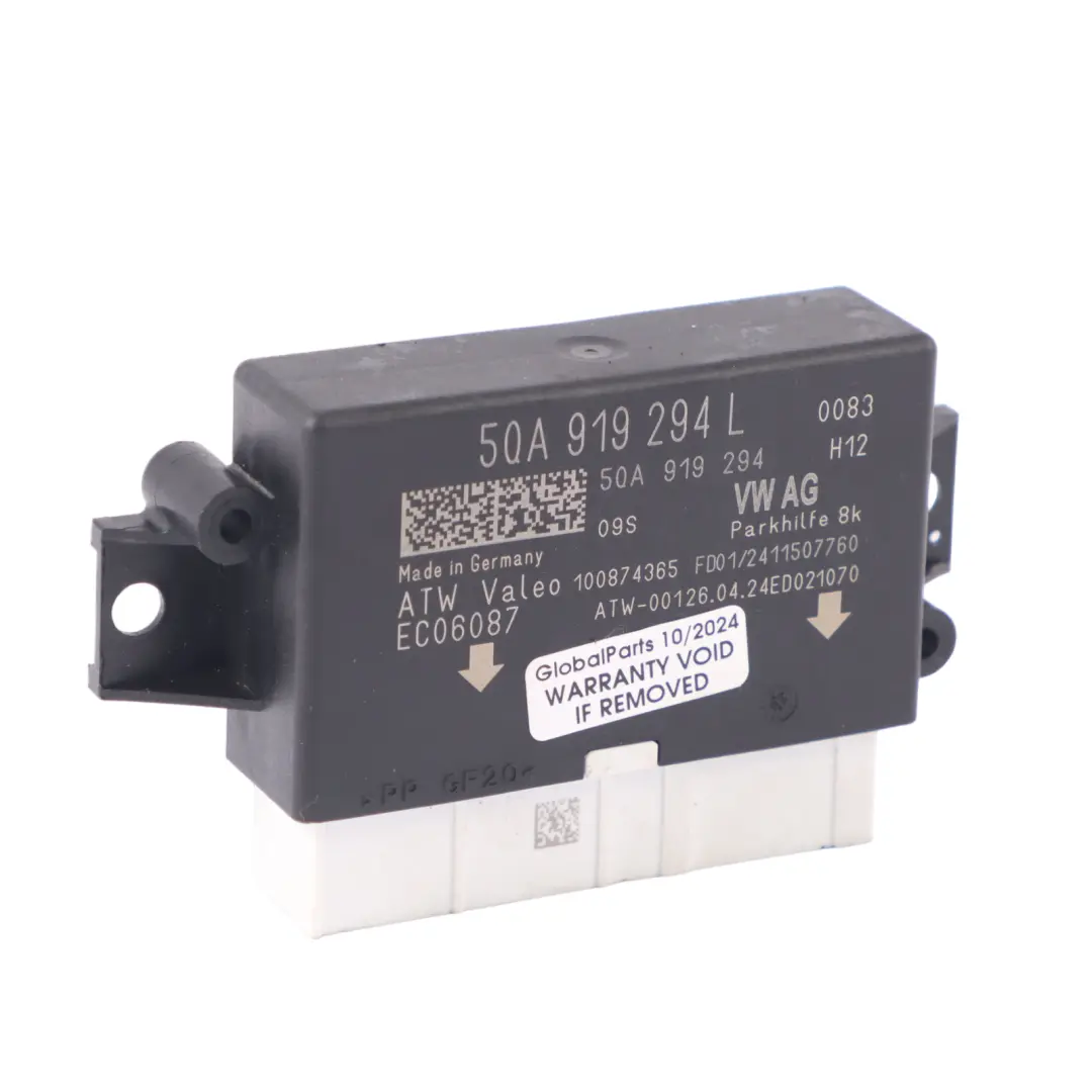 Audi Q2 GA Moduł Sterownik Parkowania - SKU 5QA919294L - Numer Części 5QA919294L