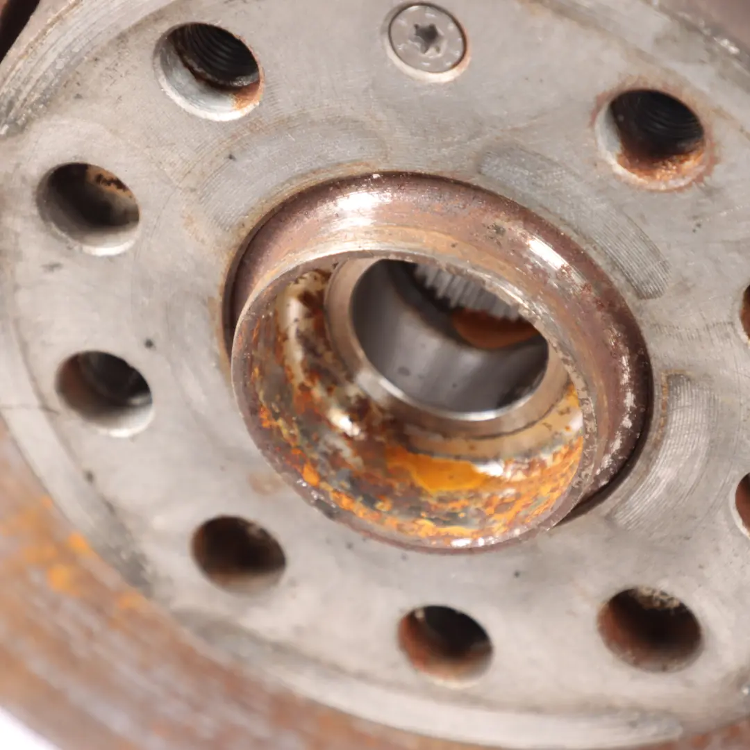 VW Golf Mk8 Suspension Leg 1.0 TSI Front Right O/S Spring Strut Brake Disc - SKU 5WA413023Q-1 - Part number 5WA413023Q