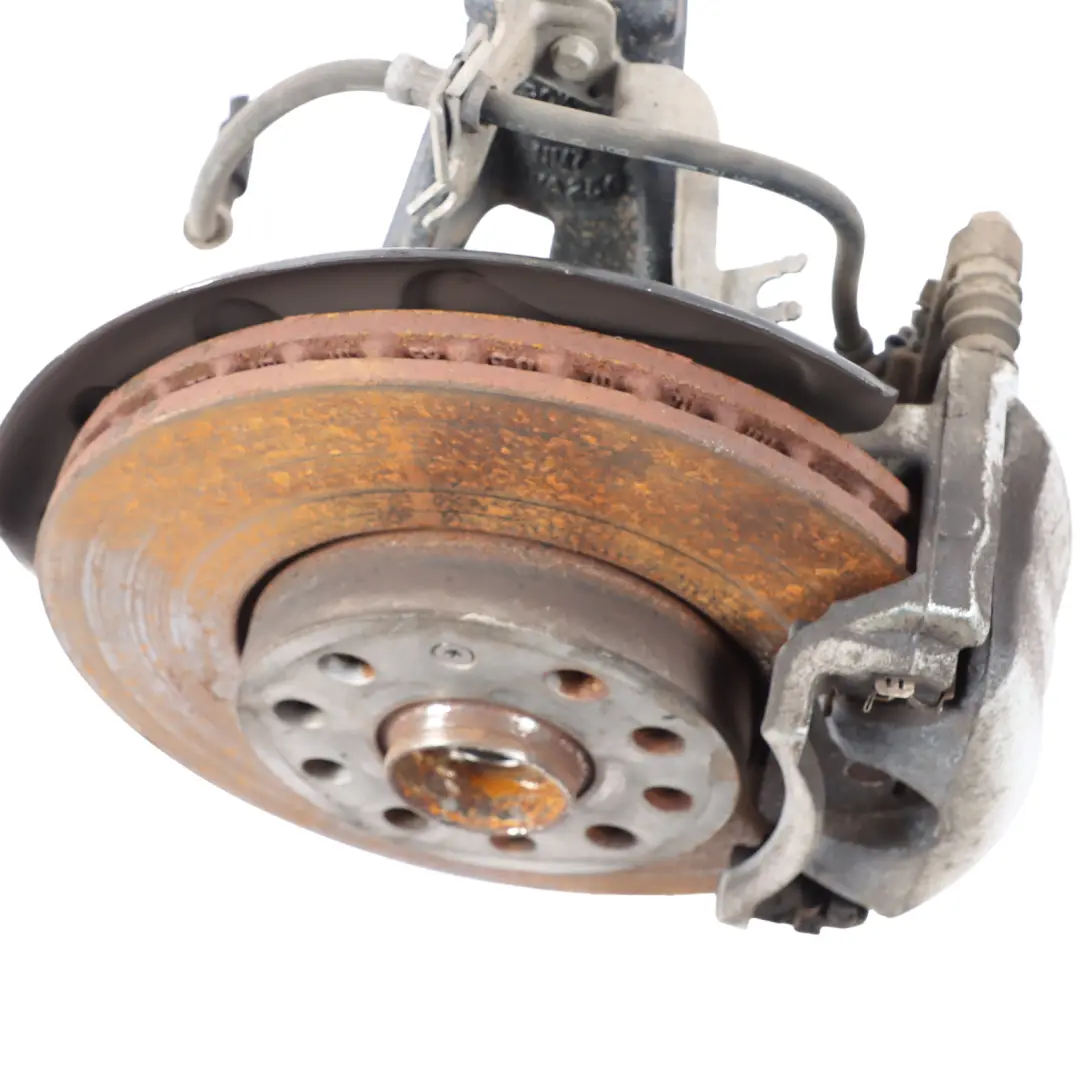VW Golf Mk8 Suspension Leg 1.0 TSI Front Right O/S Spring Strut Brake Disc - SKU 5WA413023Q-1 - Part number 5WA413023Q