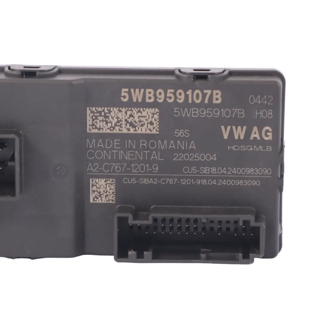 Moduł Sterownik Klapy Bagażnika do Audi Q2 GA o numerze 5WB959107B Audi Q2 GA Moduł Sterownik Klapy Bagażnika - SKU 5WB959107B - Numer Części 5WB959107B