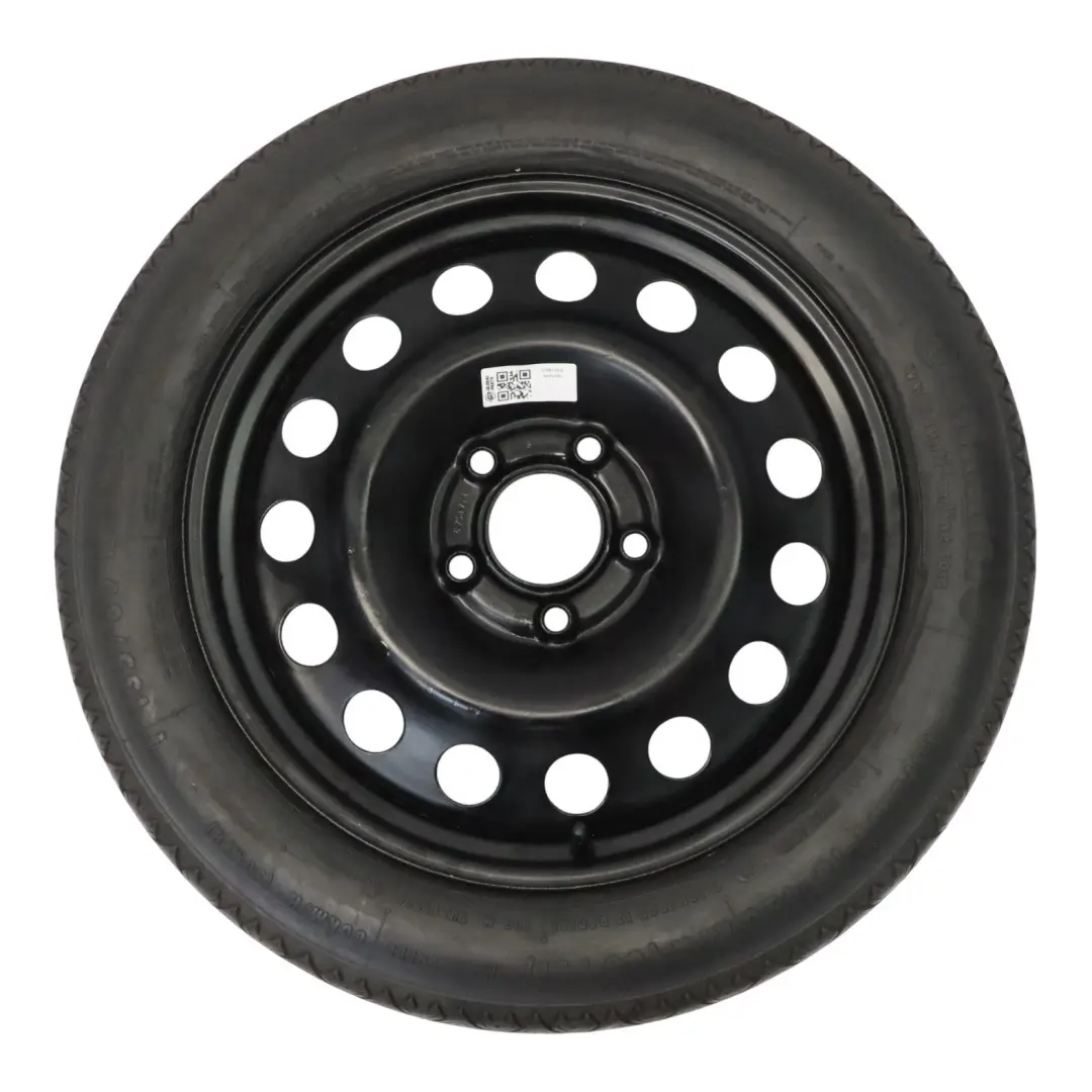 Ruota scorta compatta Acciaio Pneumatico Continental R17 4BX17 per BMW E60 E61 E83 con numero di parte 6758778 BMW E60 E61 E83 Ruota scorta compatta Acciaio Pneumatico Continental R17 4BX17 - SKU 6758778-5 - Numero di parte 6758778