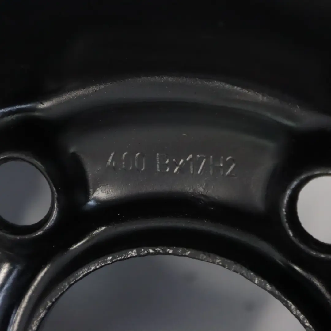 Ruota scorta compatta Acciaio Pneumatico Continental R17 4BX17 per BMW E60 E61 E83 con numero di parte 6758778 BMW E60 E61 E83 Ruota scorta compatta Acciaio Pneumatico Continental R17 4BX17 - SKU 6758778-5 - Numero di parte 6758778