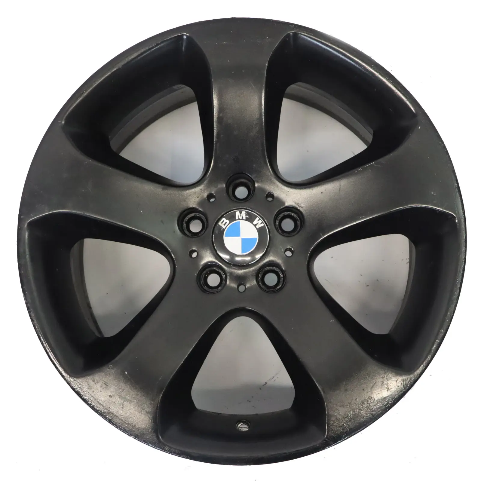 BMW X5 E53 Cerchio anteriore in lega nera da 19" a raggi stellari 132 9J ET:48